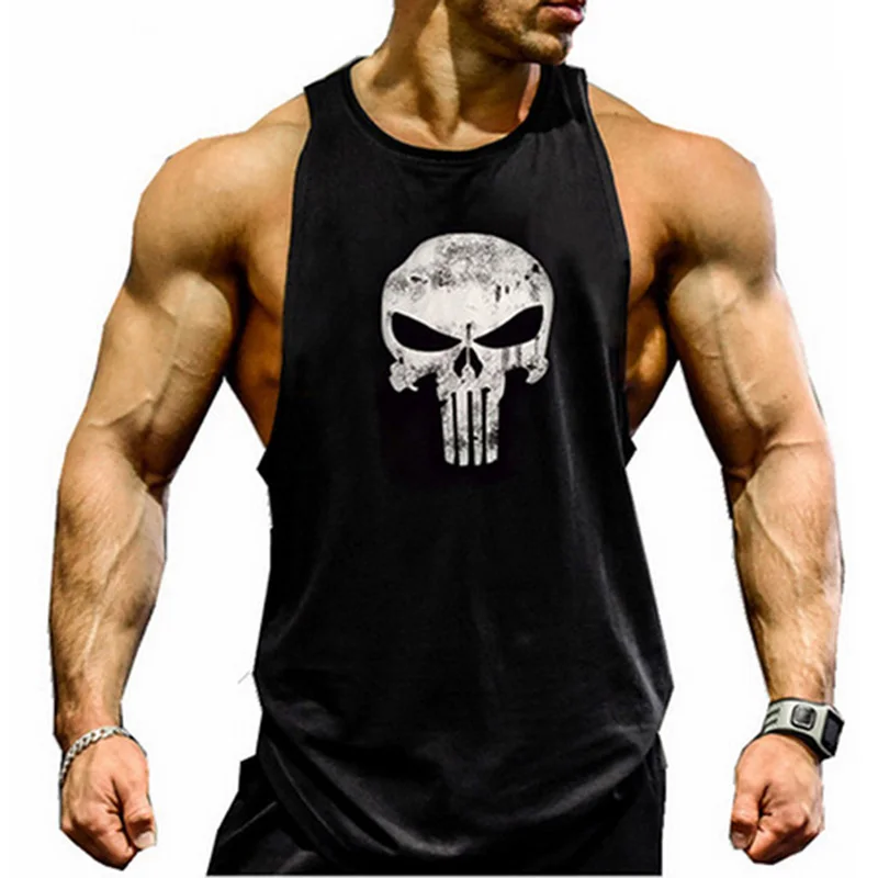 Men Sleeveless Gym Bodybuilding Fitness Tank Top Wear Vest Undershirt Tops BMF | Мужская одежда