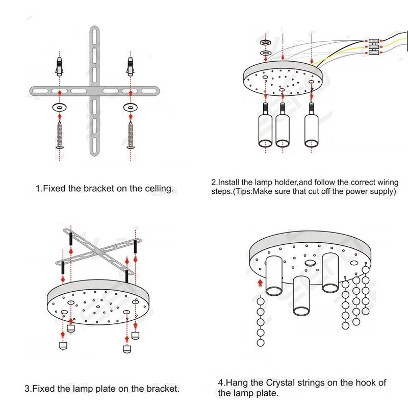 Современная люстра в форме хрустального шара подвесной светодиодный потолочный