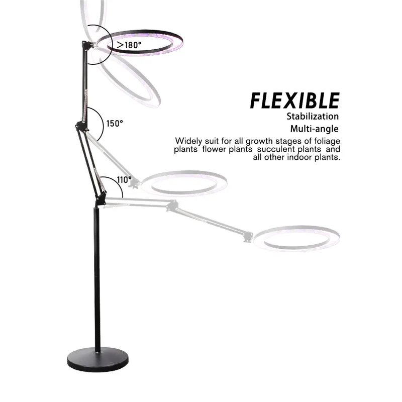 180W Dimming LED Grow Light Plant Lamps Full Spectrum Phyto Lamp Timer For Indoor Growing Plants Flower Growbox Tent Phytolamps |