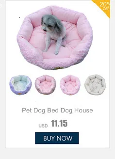 Kennel Dog Pet Mat Warming Round Pillow Plush Kennel Dogs Soft Bed Cat Litter Sleeping Bed House Pet Supplies Cama Cachorro