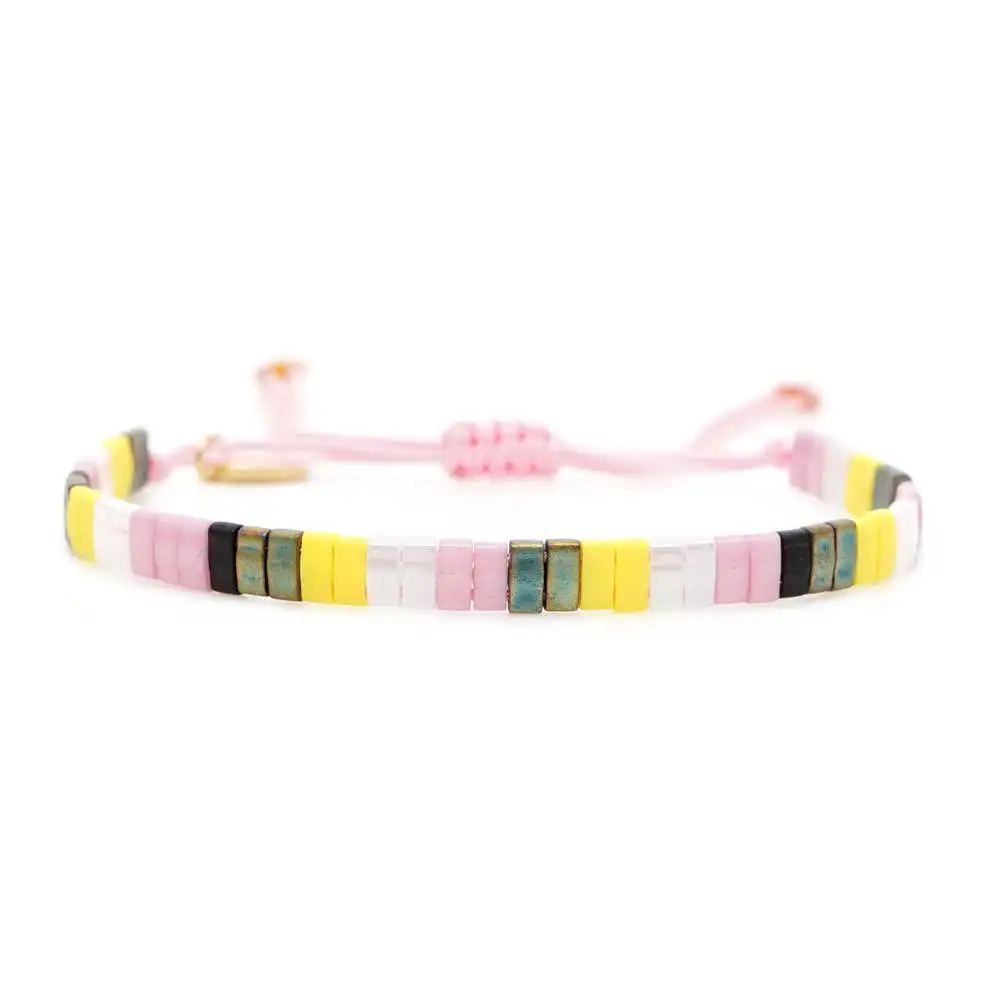 Женские браслеты с бусинами Go2boho Miyuki Tila богемные ювелирные изделия Браслеты Mujer