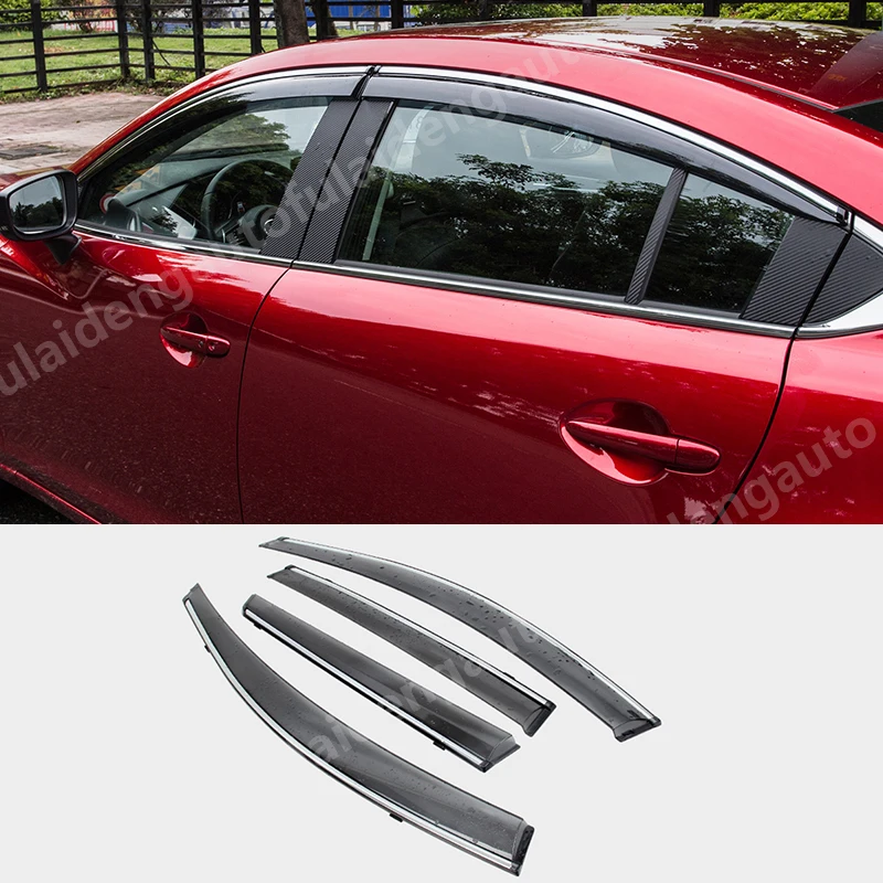 Новый козырек для окна автомобиля Mazda 6 Atenza 2014 2018 от дождя дверной аксессуары