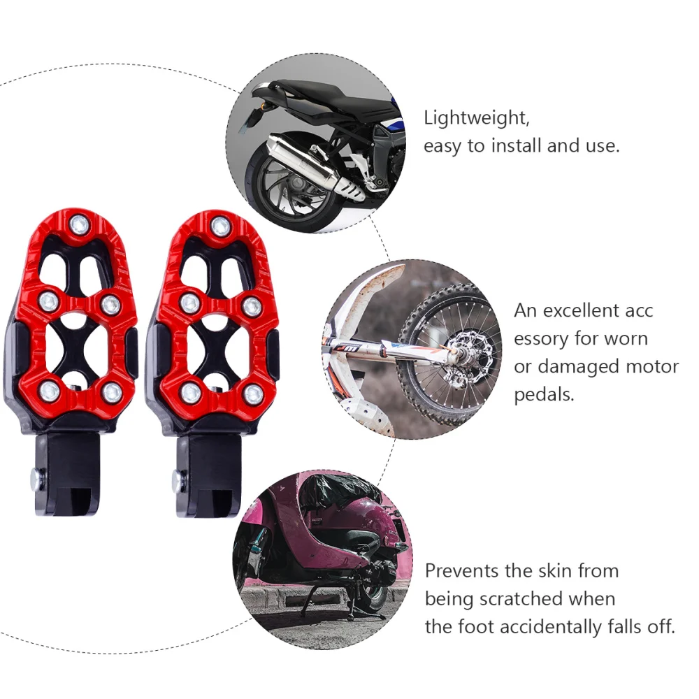 

1 Pair of Professional Motor Pedal Aluminium alloy Bicycles Pedals for Riding