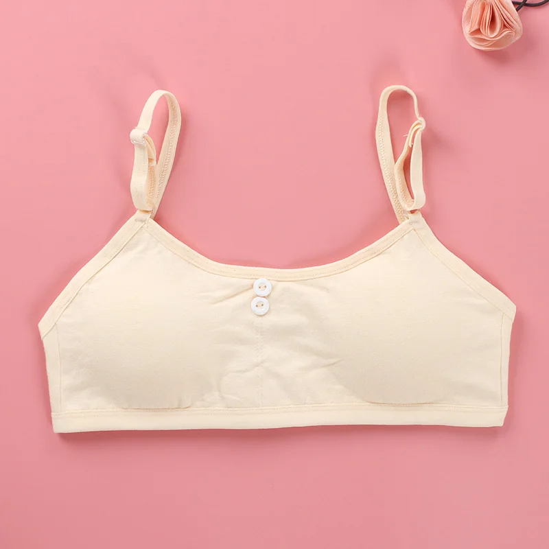 Хлопковый бюстгальтер для девочек Дышащая коллекция подростка года Нижнее белье