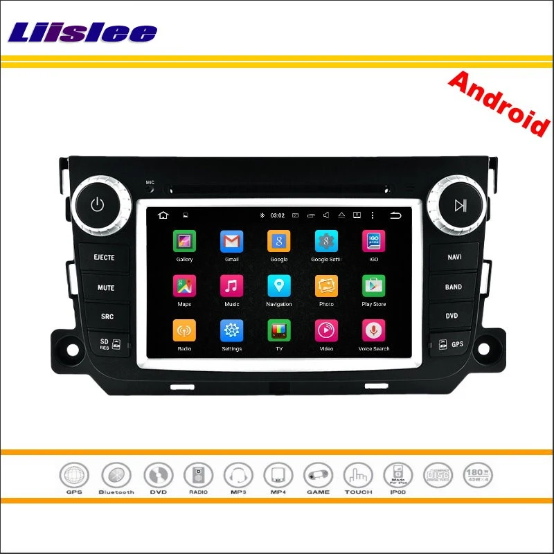 Автомобильный Android мультимедийный для Smart Fortwo 2012 ~ 2016 стерео радио видео Wifi CD DVD