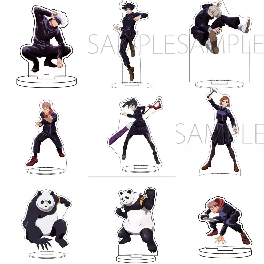 

Акриловая подставка для фигурок аниме, витрина юцзютсу, тарелка для моделей, модные украшения для косплея, рождественский подарок, игрушка