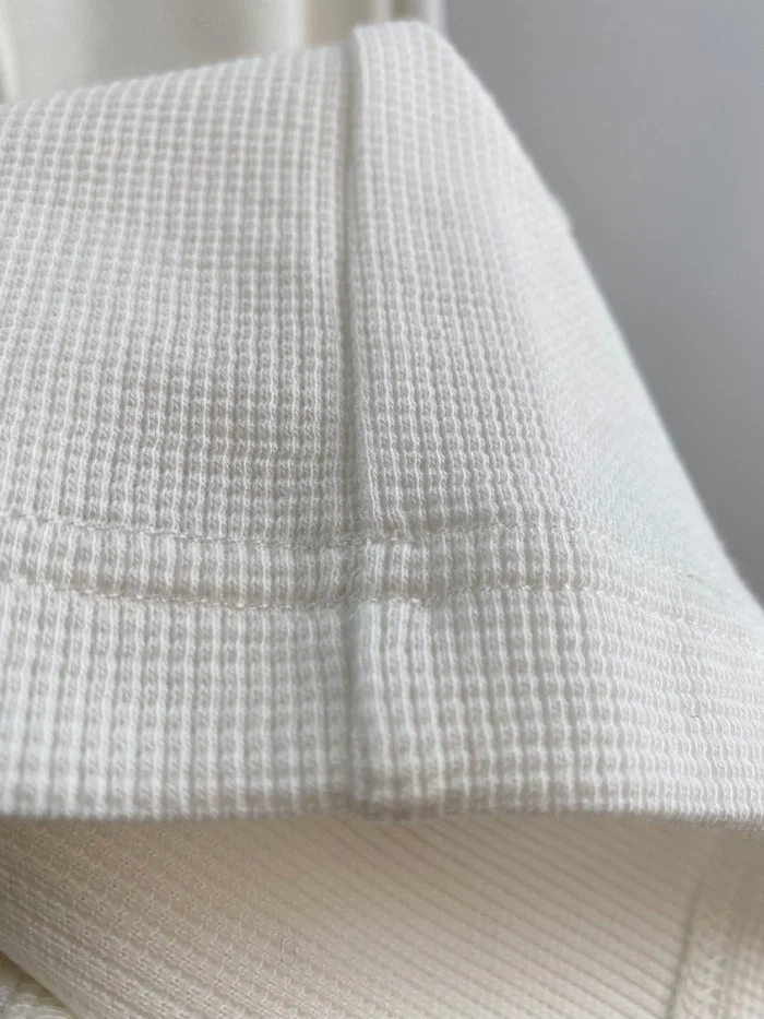 

111166 New Women's Fashion Luxury Spring Summer Classic Letter Embroidery Short Sleeve + Elastic Waist Casual Pants A2