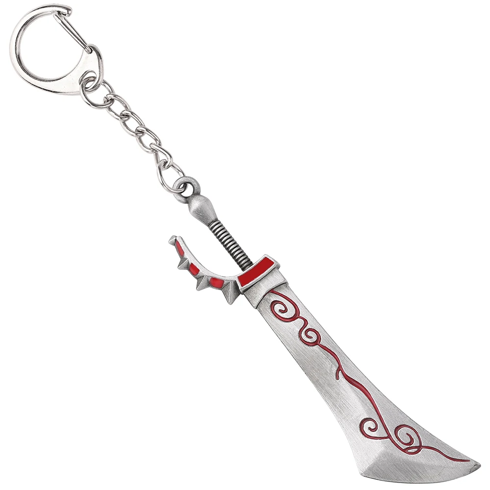 Игры World of WarCrafts брелок король-Лих Frostmourne меч топор-Нож Оружие кинжал металлические фигурки брелок ювелирные изделия для фанатов - Цвет: World of Warcraft 7