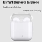 I7s наушники-вкладыши TWS Bluetooth наушники беспроводные наушники спортивные наушники-вкладыши с микрофоном с зарядным устройством для iPhone Sams Xgift