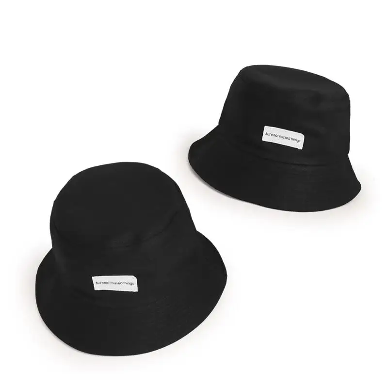 

LDSLYJR 2021 Cotton Letter but near missed things Bucket Hat Fisherman Hat outdoor travel hat Sun Cap Hats for Men and Women 441