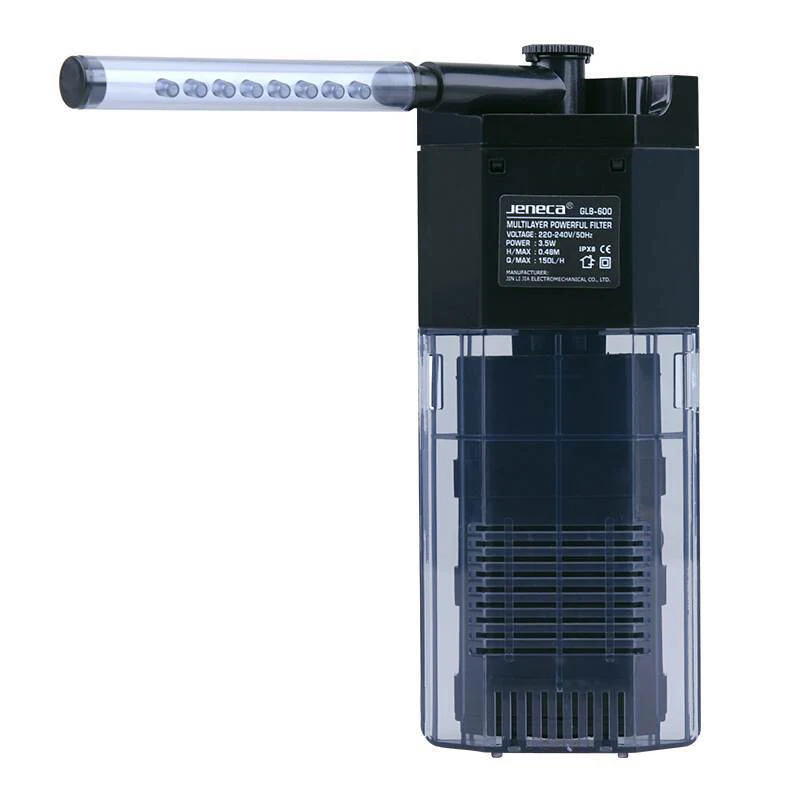 Фильтр для аквариума JENECA GLB-600 GLB-800 3 в 1 погружная мини-помпа с внутренним фильтром