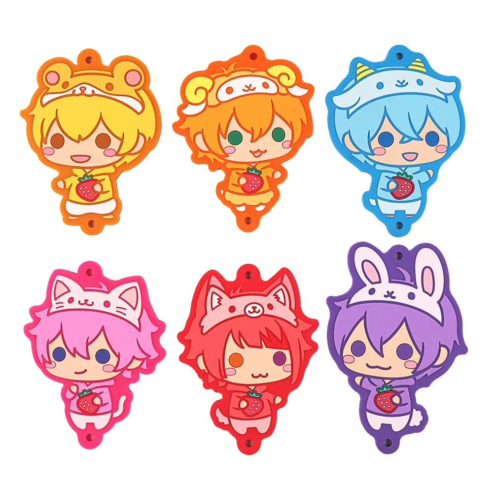 

Резиновый брелок с клубничным принцем из игры Rinu Jel Satomi Nanamori