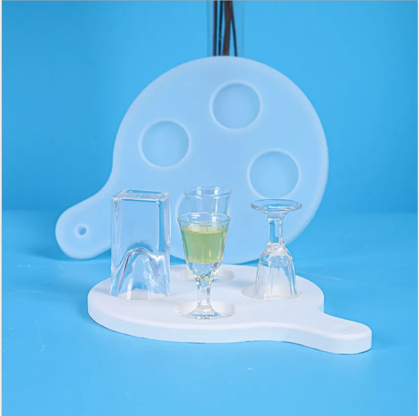 Новая прозрачная силиконовая форма из смолы декоративное ремесло стеклянный