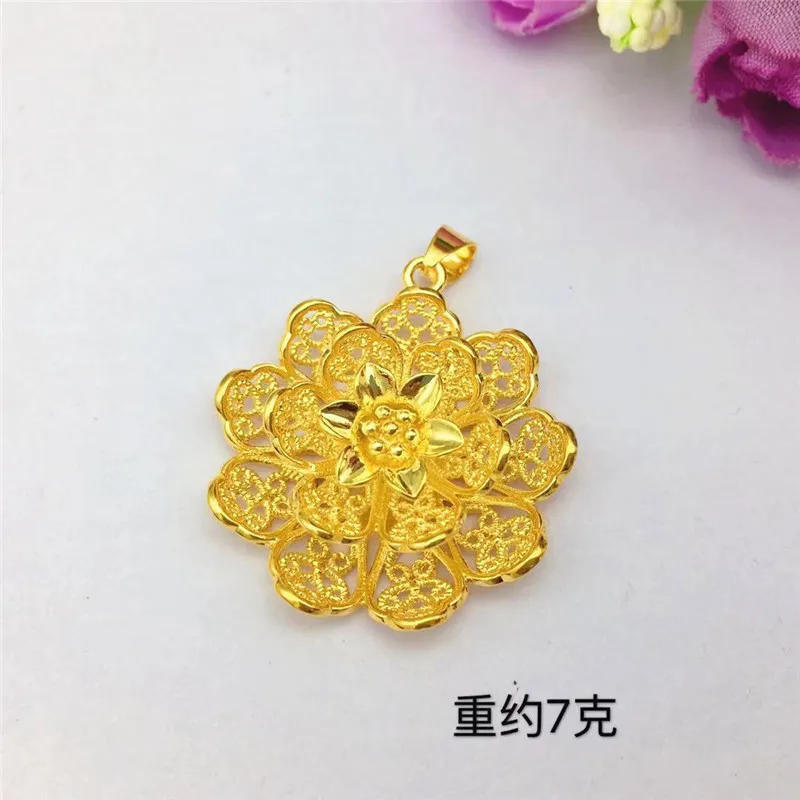 Elegant 14K Gold Necklace for Women's Wedding Engagement Statement Jewelry Delicate Lotus Leaf Pendant Gifts Not Fade | Украшения и