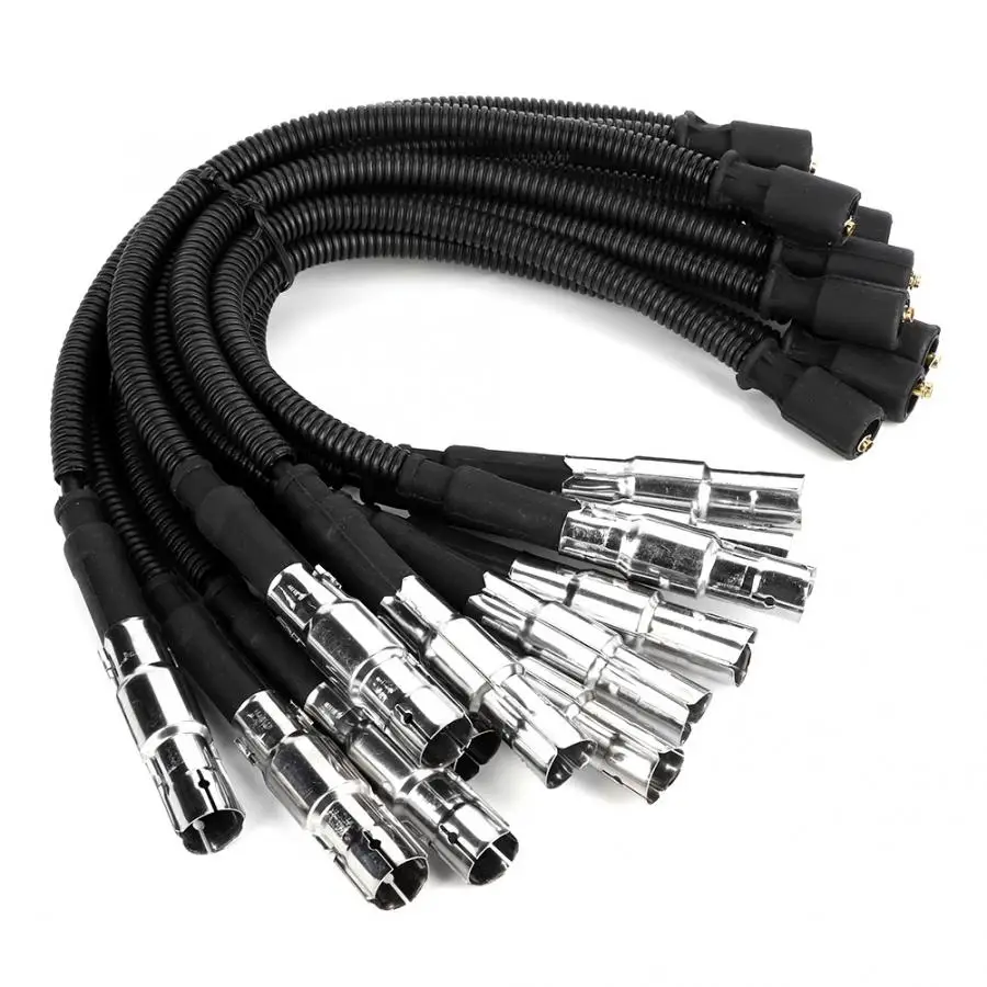 Набор проводов зажигания свечи 12 шт. подходит для Mercedes Benz C240 2001 2002 2003 2004 2005 1121500218