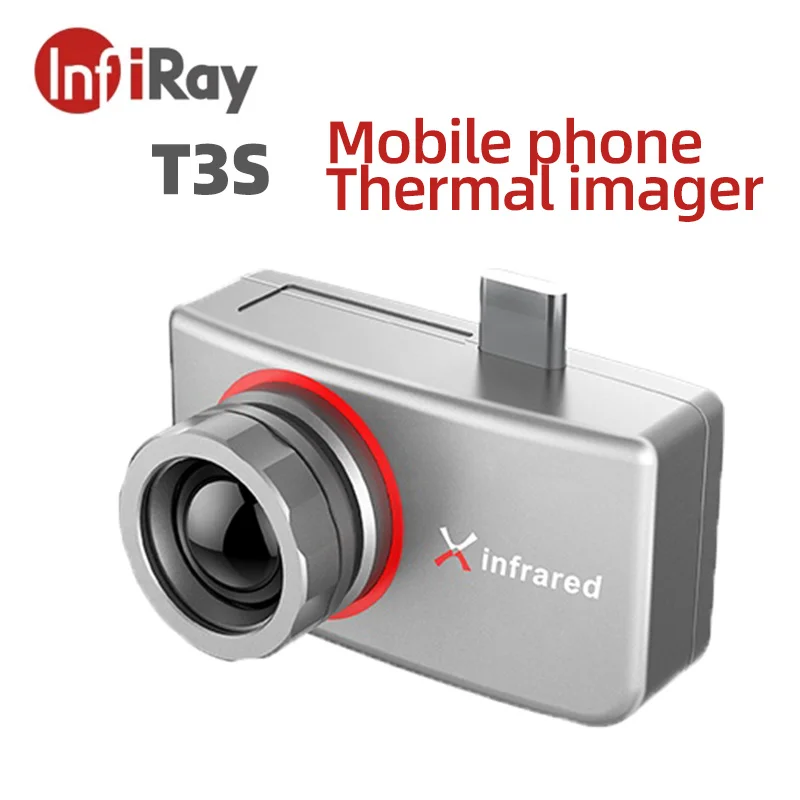 

InfiRay T3S инфракрасный Термальность изображений Камера смартфонов Ночное видение Охота Поиск потери тепла электрических и повреждения водой