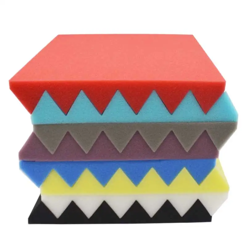 

BEIYIN [48/Pack] Wedge Acoustic Foam Silencing Studio Sound Treatment Sound Absorption Soundproofing Panel Sound Isolation Tiles