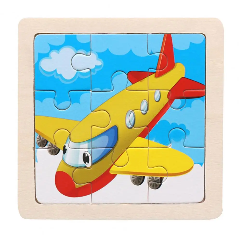 

Educational Toy Smooth Surface Safe to Use Wood Educational Puzzle Board Kids Educational Toys for Children Gifts