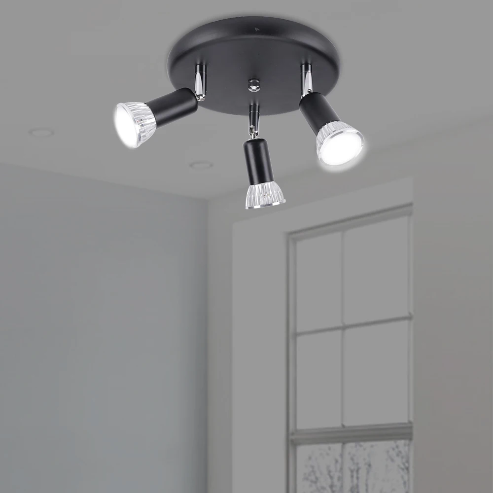 3 потолочные светильники причудливые 60 Вт 6000 К 220 В положительный белый