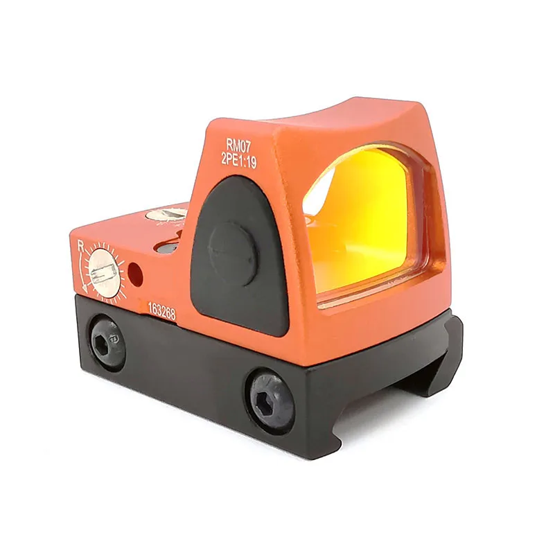 Мини RMR Red Dot Sight Fit 20 мм Picatinny Rail с Glock нижней пластиной|Оптические прицелы| |