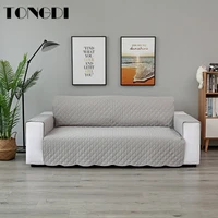 tongdi modern thick luxury sofa cover elegant towel throw pet slipcover anti skid seat couch 123 seat for parlour living room