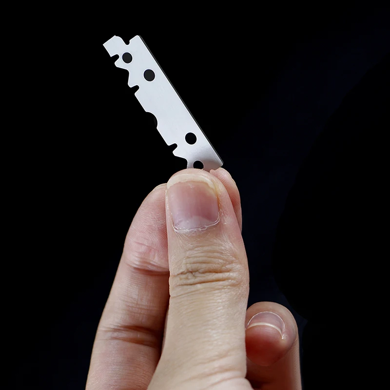 100pcs/Bag Double Edge Safety Razor Blade Stainless Steel Blades Men Shaving Shaver Manual Tool | Красота и здоровье