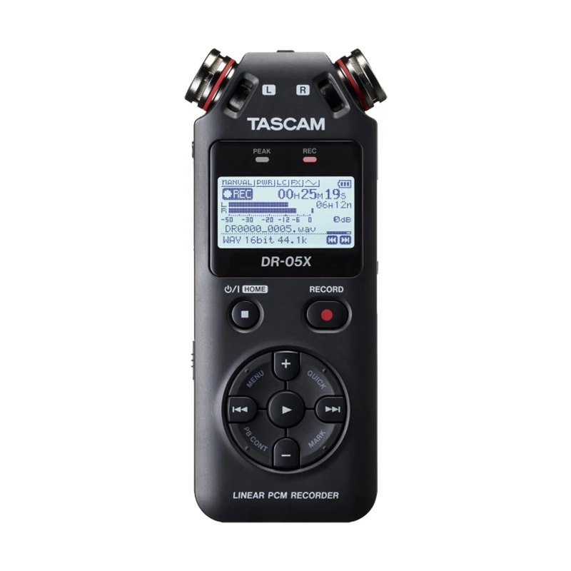 TASCAM DR 05X улучшенная версия 05 Ручной портативный цифровой диктофон