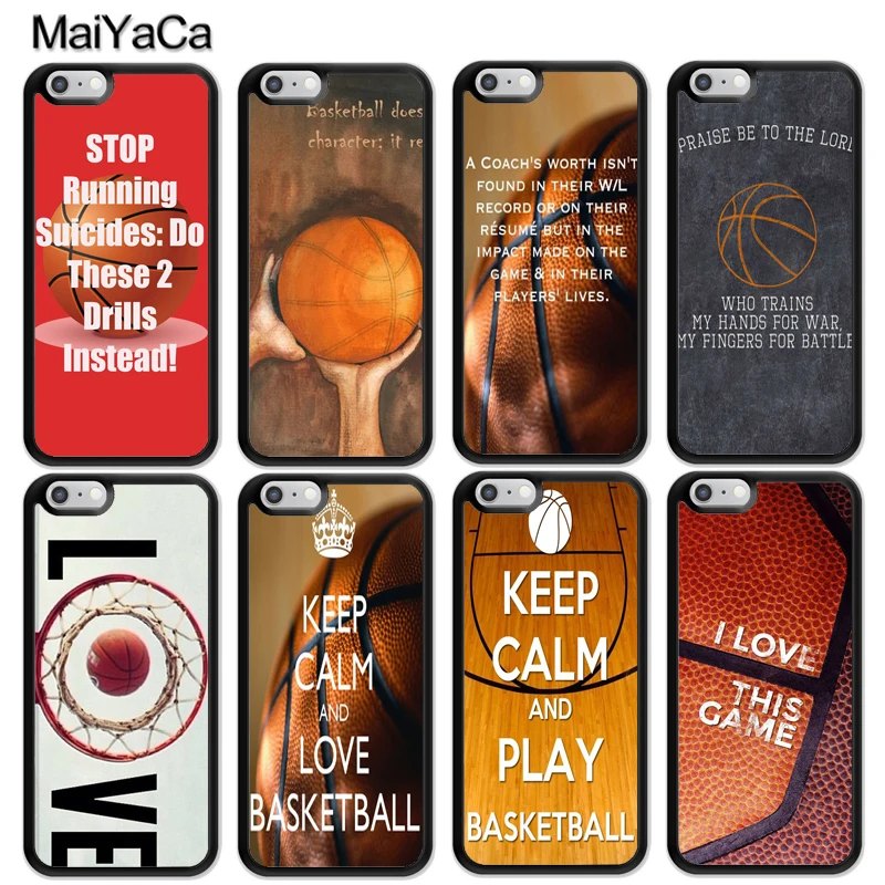 Фото Чехол для мобильного телефона MaiYaCa Sports Basketball Quotes iphone 12 mini 11 Pro MAX X XR XS SE 2020 6S 7 8 Plus 5S|bag