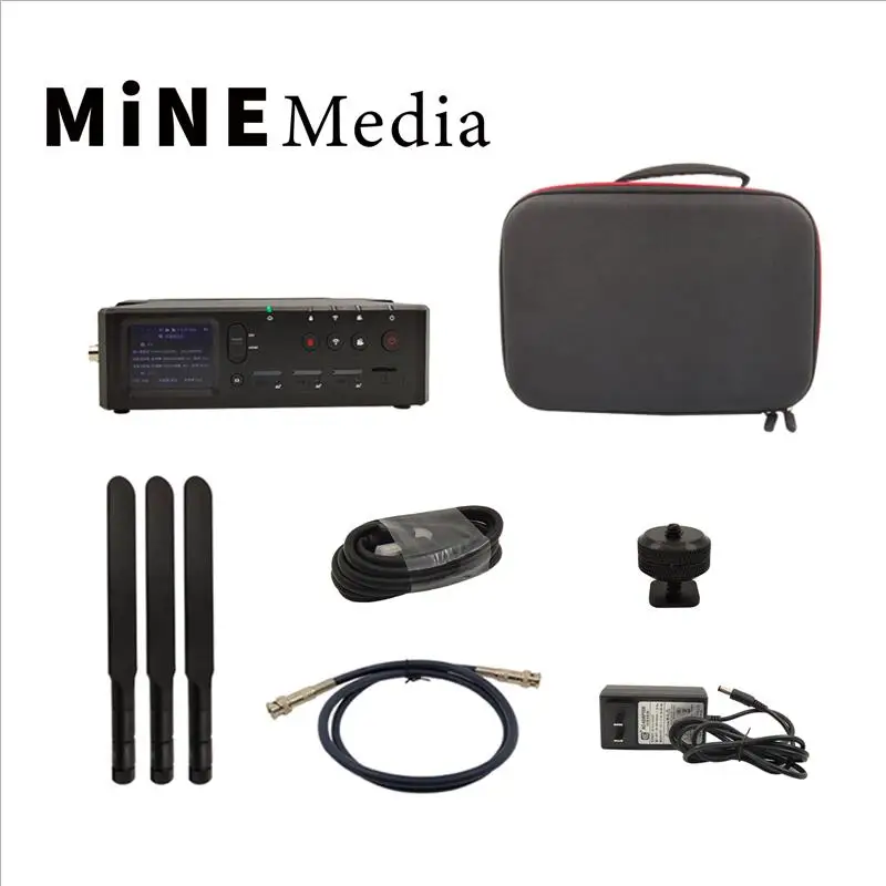 Q8 Mine Q8 4G видео кодировщик с сотовой связью H264/H265+ потоковый кодировщик для HDMI/SDI 1080P для Youtube Facebook - Цвет: Q8