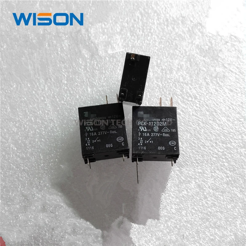 PCK 112D2M 12VDC 16A реле DIP 4|Запчасти для кондиционера| |