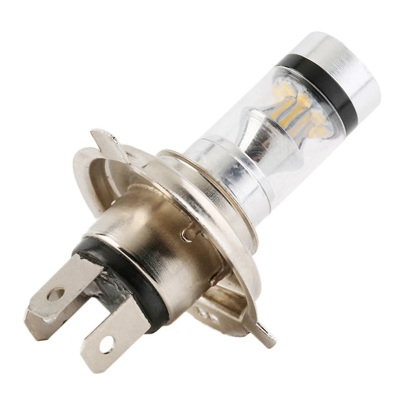 100W H4 H3 H7 светодиодный лампы 20 SMD Противотуманные фары Дневные Фары Светильник 12V ~