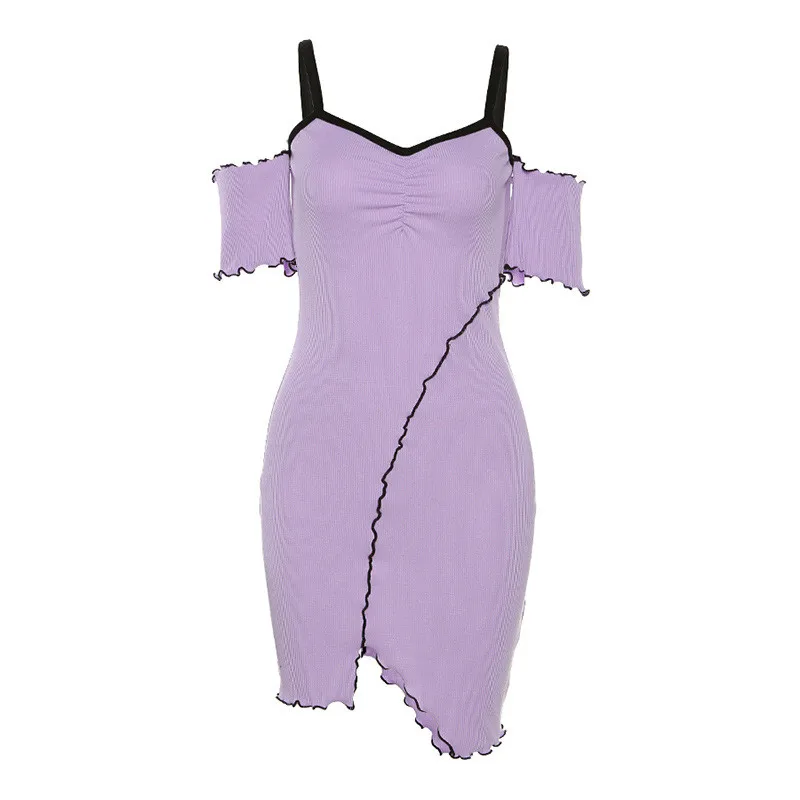 

Spaghetti Straps Bodycon V Neck High Waist Mini Dress 2020 Holiday Sundress Summer Elegant Sexy Casual Party Club Dresses