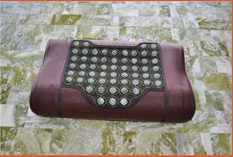 Натуральная Нефритовая Подушка для шейного отдела позвоночника ms tomalin energy health care