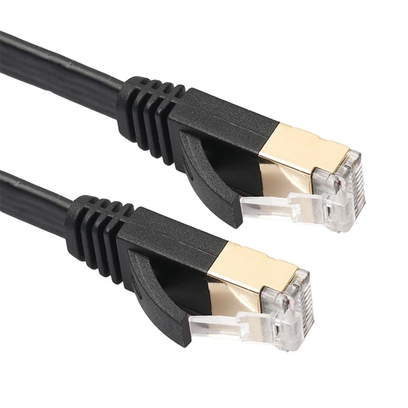 Сетевой кабель Ethernet Cat 7 плоский RJ45 600 МГц 1 м |