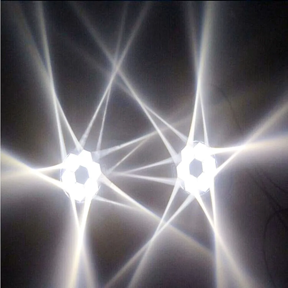 Миниатюрный светодиодный светильник RGBW 4 в 1 лампа с движущимся лучом пчелиного