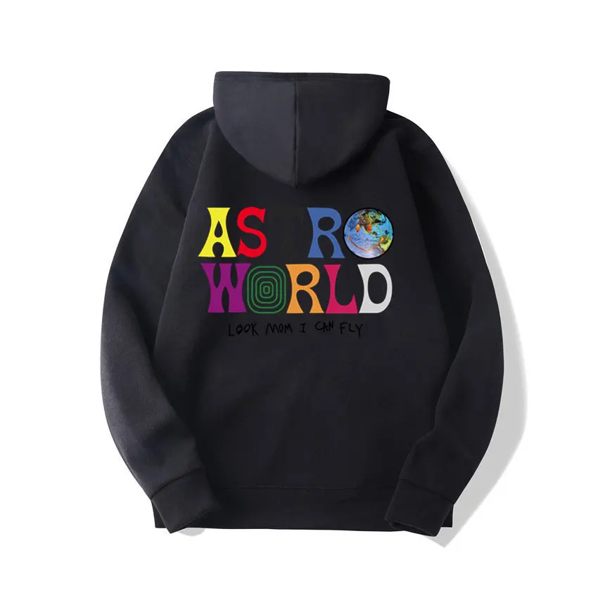 

TRAVIS SCOTT ASTROWORLD WISH YOU WERE HERE HOODIES fashion letter ASTROWORLD HOODIE streetwear Man woman Pullover Sweatshirt