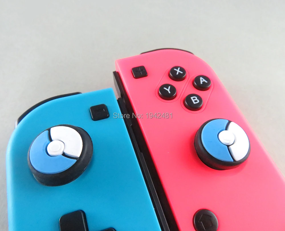 4 шт джойстик Крышка Стик ручка Кепки для Nintendo Switch NS Lite Joy-Con контроллер Покемон JoyCon