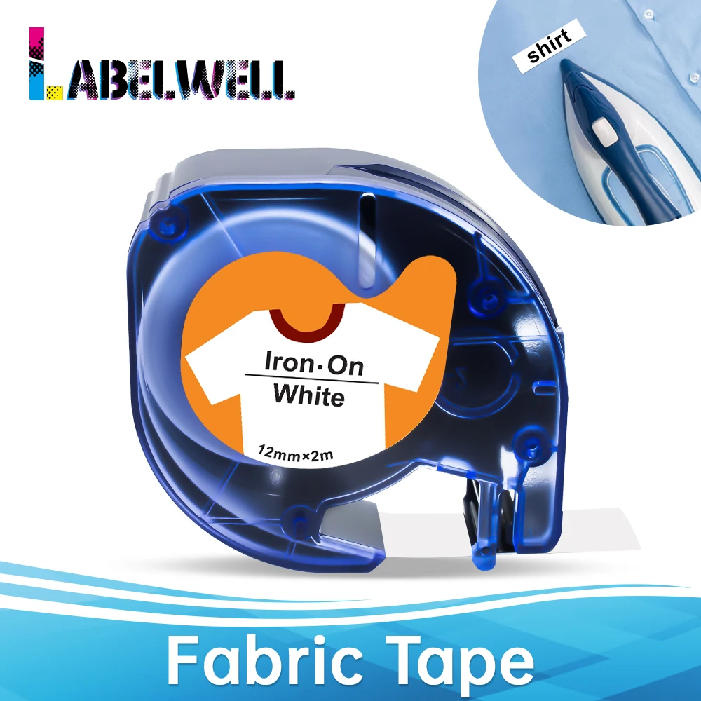 Labelwell 1 шт. Φ Letratag 18769 18773 18777 ткань железная этикетка 12 мм LT кассета для Dymo 2000 |