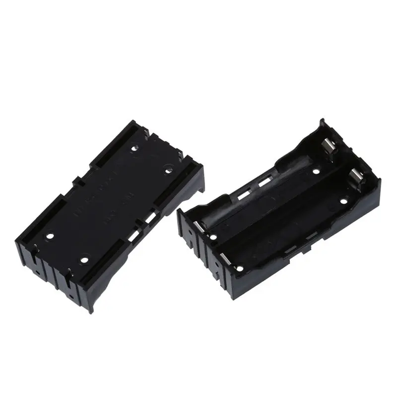5 шт. черный пластик 2x3 7 V 18650 батареи 4 Pin держатель Чехол | Освещение