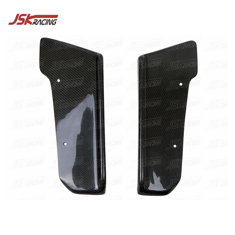 P Style Carbon Fiber Rear Bumper Side Fin For Nissa R35 Gtr 2008-2016 09 10 11 12 13 14 15 | Car Stickers