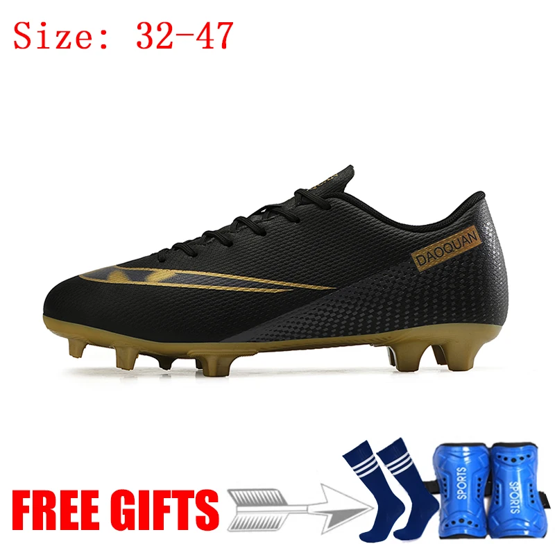 

Men's Blue FG Firm Ground Sole Outdoor Football Boots Shoes Soccer Cleats