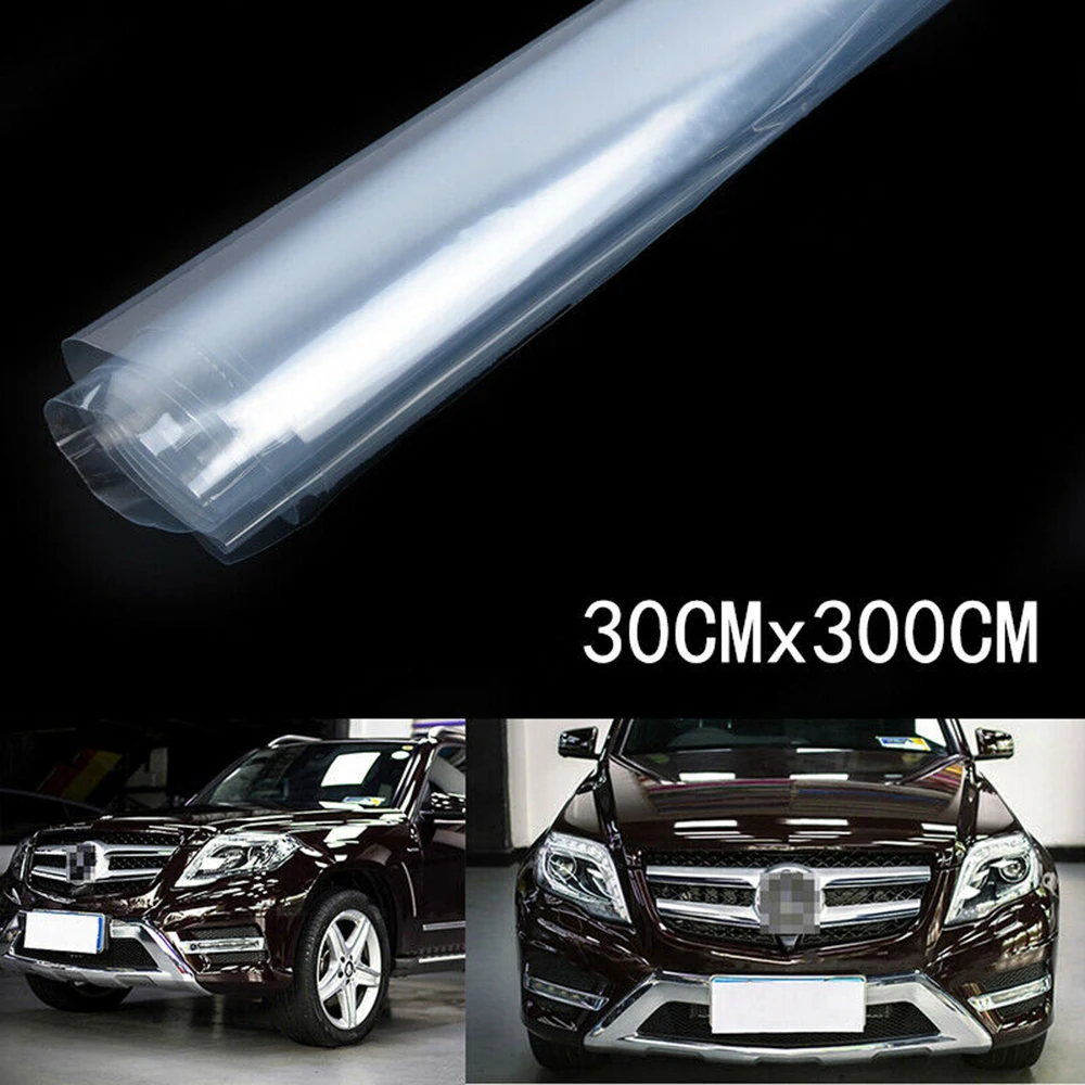 

Car Clear Transparent Paint Protection Vinyl Film Wrap Scratch Shield 300*30cm
