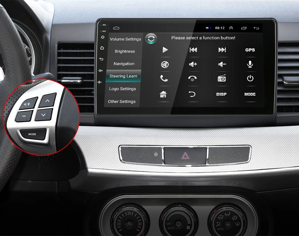 Android 2G+ 32G Автомагнитола для Mitsubishi Lancer 2007-2012 10 дюймов 4G NET+ WiFi RDS DSP видео Аудио мультимедиа 2 Din Автомобильный dvd-плеер