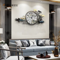 on sale large wall clock modern design watch decor art home hanging paintings kitchen horloge creative prints draw free shipping