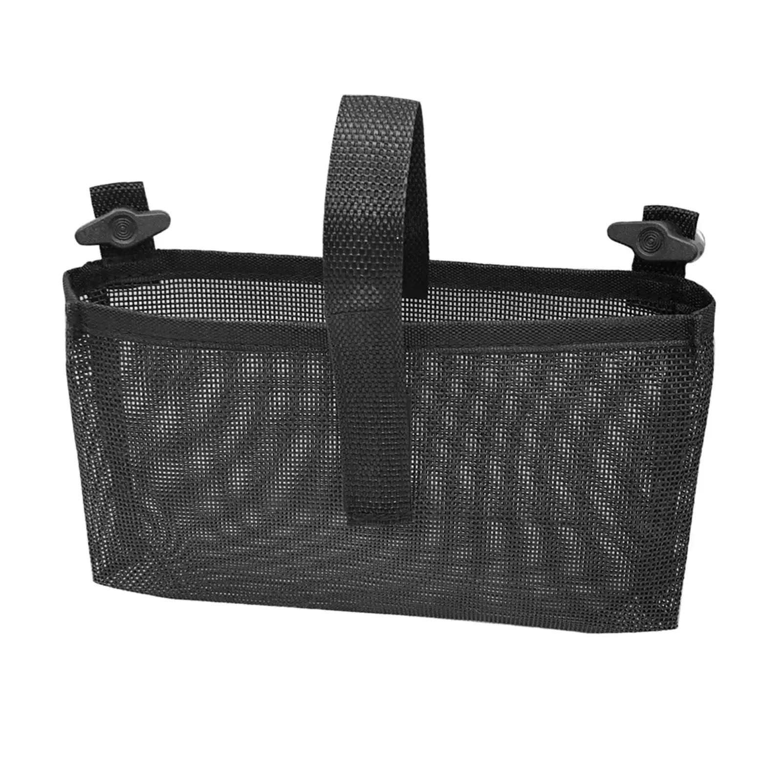 

Durable Kayak Mesh Bag Marine Canoe Storage Pouch Beer Tackles Holder Black