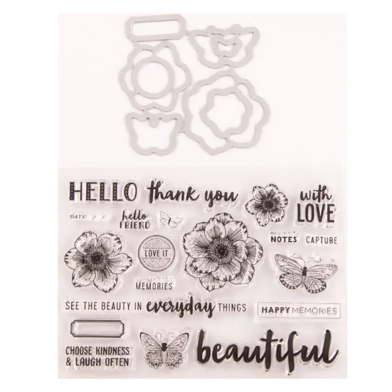 2020 бабочка спасибо слово сделай сам новые металлические штампы для резки и