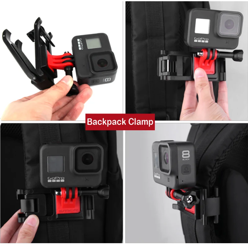 Рюкзак Сумка зажим для Xiaoyi 2 4k Экшн-камера держатель аксессуары Gopro 8 7 5 4/Osmo