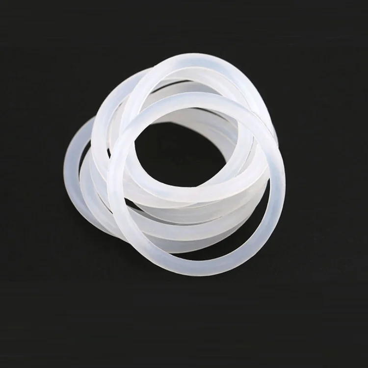 10pc Thickness CS 1.5mm OD 5 ~ 45mm Silicone O Ring Gasket Food Grade Waterproof Washer Rubber Insulate Round Shape Seal White |