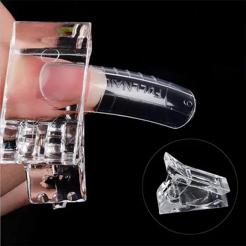 Зажимы для ногтей 10шт