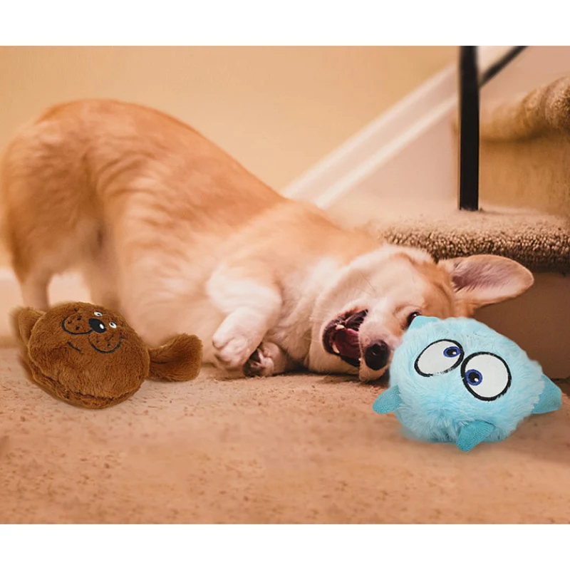 

NEW Electric Pet Toys Sound Training Supplies Simulation Squeaker Scratch-Resistant Plush Products for Cat and Dog